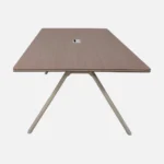 طاولة اجتماعات MT44 بني فاتح مقاس 200 × 120 سم
